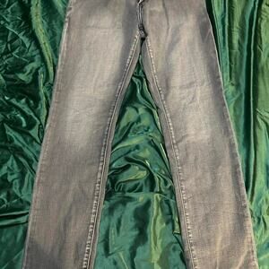 Grey gap slim denim jeans